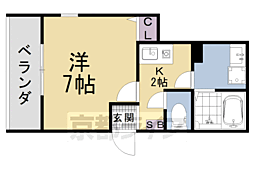京都地下鉄東西線 椥辻駅 徒歩11分 1階/-