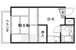 京福電気鉄道北野線 北野白梅町駅 徒歩15分 4階/-