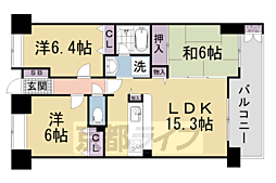 フォルム聖護院別邸 3階/303