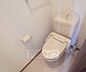トイレ：ウォシュレット付きのトイレです・