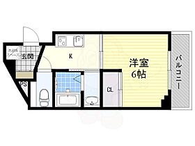 Happiness高城  ｜ 大阪府吹田市高城町1番3号（賃貸マンション1K・6階・22.90㎡） その2