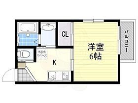 Happiness高城  ｜ 大阪府吹田市高城町1番3号（賃貸マンション1K・4階・22.29㎡） その2