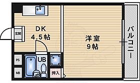 大阪府吹田市山田東４丁目（賃貸マンション1DK・3階・23.28㎡） その2