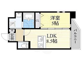 大阪府吹田市南吹田５丁目14番20号（賃貸マンション1LDK・8階・34.65㎡） その2