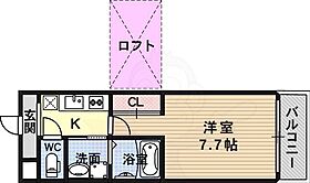 大阪府吹田市寿町２丁目22番11号（賃貸アパート1K・2階・26.35㎡） その2