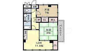 大阪府摂津市別府１丁目（賃貸マンション2LDK・4階・62.62㎡） その2