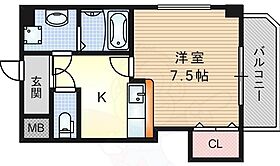 大阪府吹田市昭和町（賃貸マンション1K・4階・26.64㎡） その2