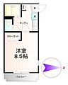 キャッスル虎丸3階3.8万円