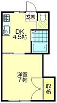 フェアリー78 102 ｜ 秋田県秋田市手形山崎町（賃貸アパート1DK・1階・26.00㎡） その2