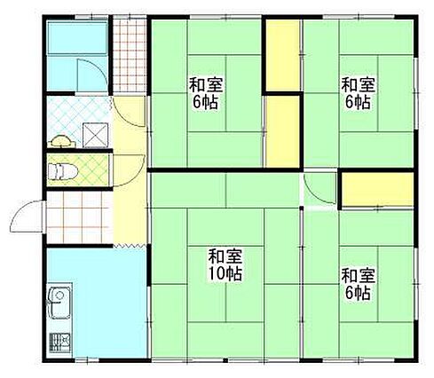 割山アパート1_間取り_0