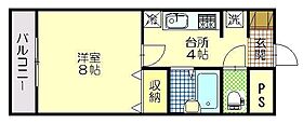 ノーベル山王 403 ｜ 秋田県秋田市山王中島町（賃貸マンション1K・4階・27.39㎡） その2