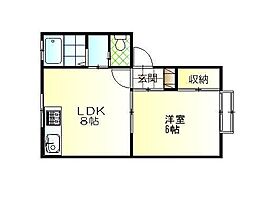 シャンポールまつもとIII 107 ｜ 秋田県秋田市桜1丁目（賃貸アパート1LDK・1階・28.05㎡） その2