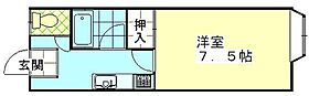 メゾン三浦 202 ｜ 秋田県秋田市土崎港相染町字大谷地（賃貸アパート1K・2階・22.35㎡） その2