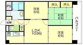 もじゅびる 207 ｜ 秋田県秋田市旭北栄町（賃貸アパート3LDK・2階・60.48㎡） その2