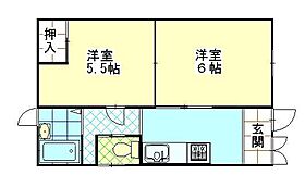 グリーンハイツ天王C 10 ｜ 秋田県潟上市天王字棒沼台（賃貸アパート2K・2階・44.30㎡） その2