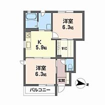 グランシャリオ　シリウス 101 ｜ 秋田県秋田市楢山城南新町（賃貸アパート2K・1階・45.90㎡） その2