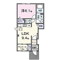 ウィステリア　I 101 ｜ 秋田県秋田市牛島西1丁目（賃貸アパート1LDK・1階・40.04㎡） その2