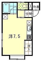 シーサイドハイツ 205 ｜ 秋田県秋田市新屋寿町（賃貸アパート1R・2階・23.00㎡） その2