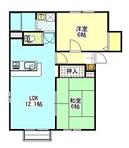 アークガーデン日吉A 102 ｜ 秋田県秋田市新屋日吉町（賃貸アパート2LDK・1階・51.97㎡） その2