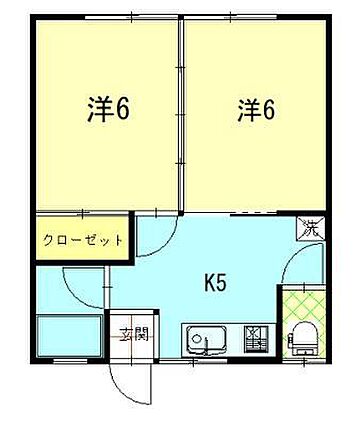 コーポユニ_間取り_0