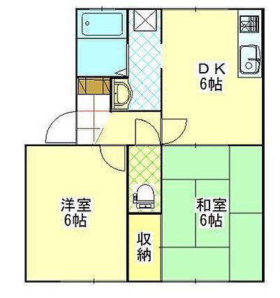 セジュール南浜_間取り_0