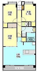 コートビレッジSANNO 3LDKの間取図画像