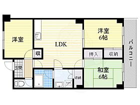 大阪府吹田市山田東１丁目（賃貸マンション3LDK・2階・67.00㎡） その2