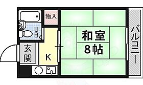 シャローム春日丘  ｜ 大阪府茨木市南春日丘５丁目（賃貸マンション1K・1階・24.00㎡） その2