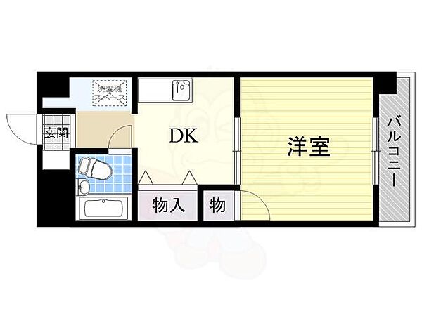 グリーンヒル2 ｜大阪府箕面市小野原東６丁目(賃貸マンション1DK・3階・23.12㎡)の写真 その2