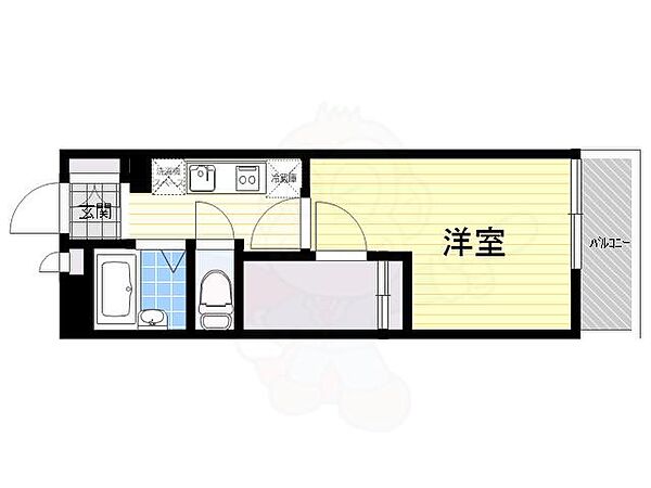 レオパレス掛休 105｜大阪府摂津市三島２丁目(賃貸マンション1K・1階・19.87㎡)の写真 その2