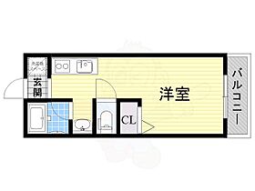 エステート山田  ｜ 大阪府吹田市山田東４丁目27番21号（賃貸アパート1R・1階・21.53㎡） その2