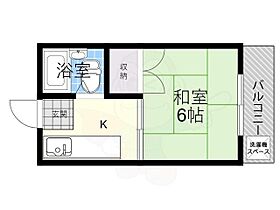 ハイツ森田 207 ｜ 大阪府茨木市中津町（賃貸アパート1K・2階・20.00㎡） その2