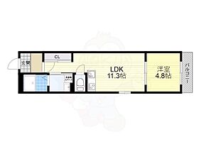 SOAR　SENRIOKA  ｜ 大阪府茨木市蔵垣内２丁目（賃貸マンション1LDK・1階・36.00㎡） その2