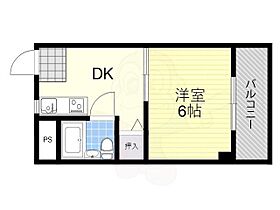 大阪府茨木市戸伏町（賃貸マンション1DK・1階・22.30㎡） その2