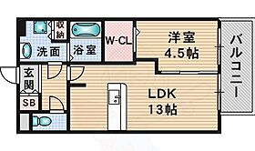 ボナール水尾  ｜ 大阪府茨木市水尾３丁目3番15号（賃貸アパート1LDK・1階・33.00㎡） その2