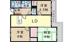 第3コーポタカイ 1階/-