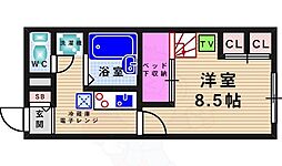 レオパレスクレール 1階/104