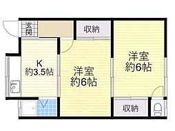 中里文化3号棟 2階/-