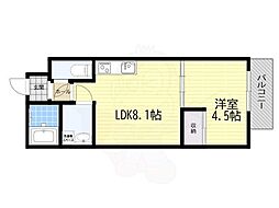 仮)フォレ下穂積2丁目 1LDKの間取図画像