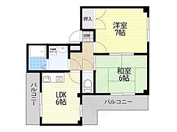 コスモハイツ3 3階