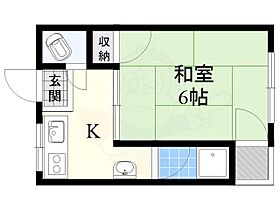 山辺マンション 402 ｜ 大阪府茨木市美沢町（賃貸マンション1K・4階・23.00㎡） その2