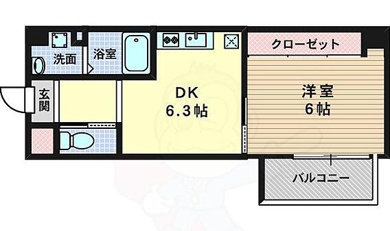 ＩＣｕｂｅ新大阪東_間取り_0