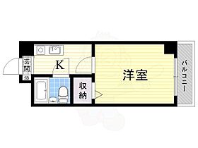 大桐ハイツ北  ｜ 大阪府大阪市東淀川区大桐５丁目1番34号（賃貸マンション1K・2階・22.13㎡） その2