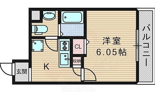 プリエール新大阪イースト ｜大阪府大阪市東淀川区西淡路１丁目(賃貸マンション1K・7階・21.18㎡)の写真 その2