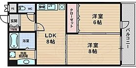 カーサ・ヴェルデ橋  ｜ 大阪府大阪市東淀川区小松１丁目（賃貸マンション2LDK・4階・43.00㎡） その2