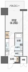 間取図画像 1K