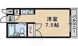 ワイムアークマサノ ワンルームの間取図画像