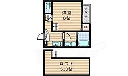 カレッジヒルズ瑞光 1Kの間取図画像