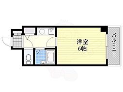 リアライズ西淡路 1Kの間取図画像