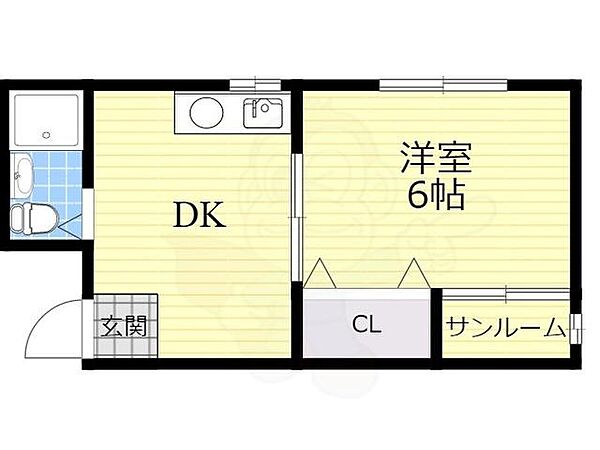 カンフォート淡路 ｜大阪府大阪市東淀川区淡路５丁目(賃貸マンション1K・3階・19.00㎡)の写真 その2